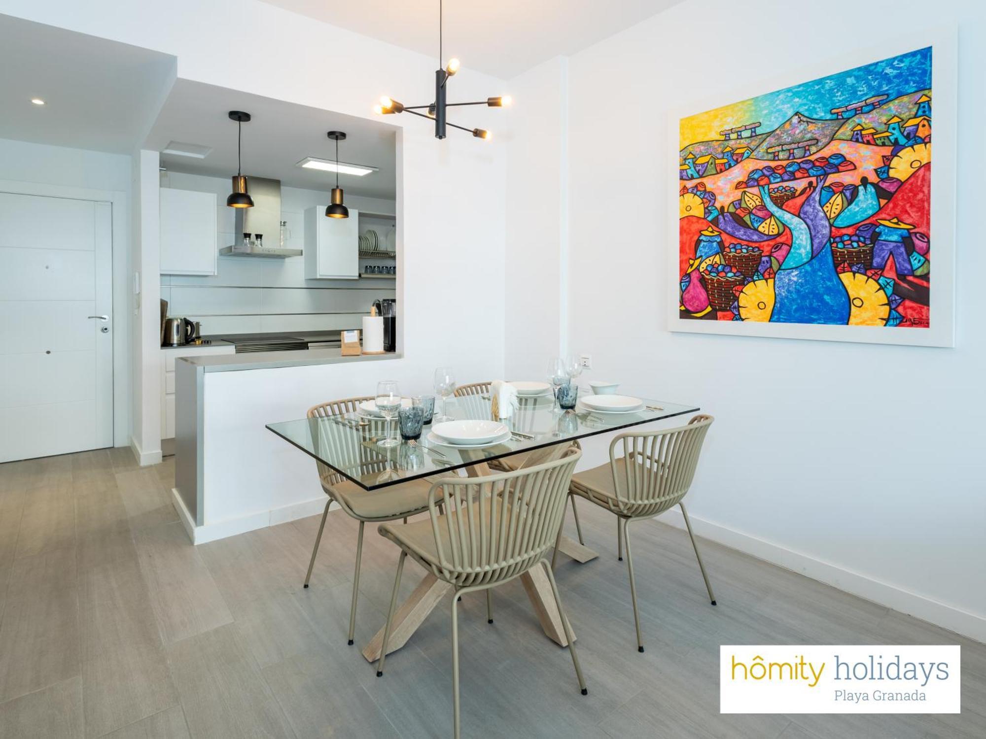 Homity Holidays - Playa Granada - Marina Golf Motril Extérieur photo